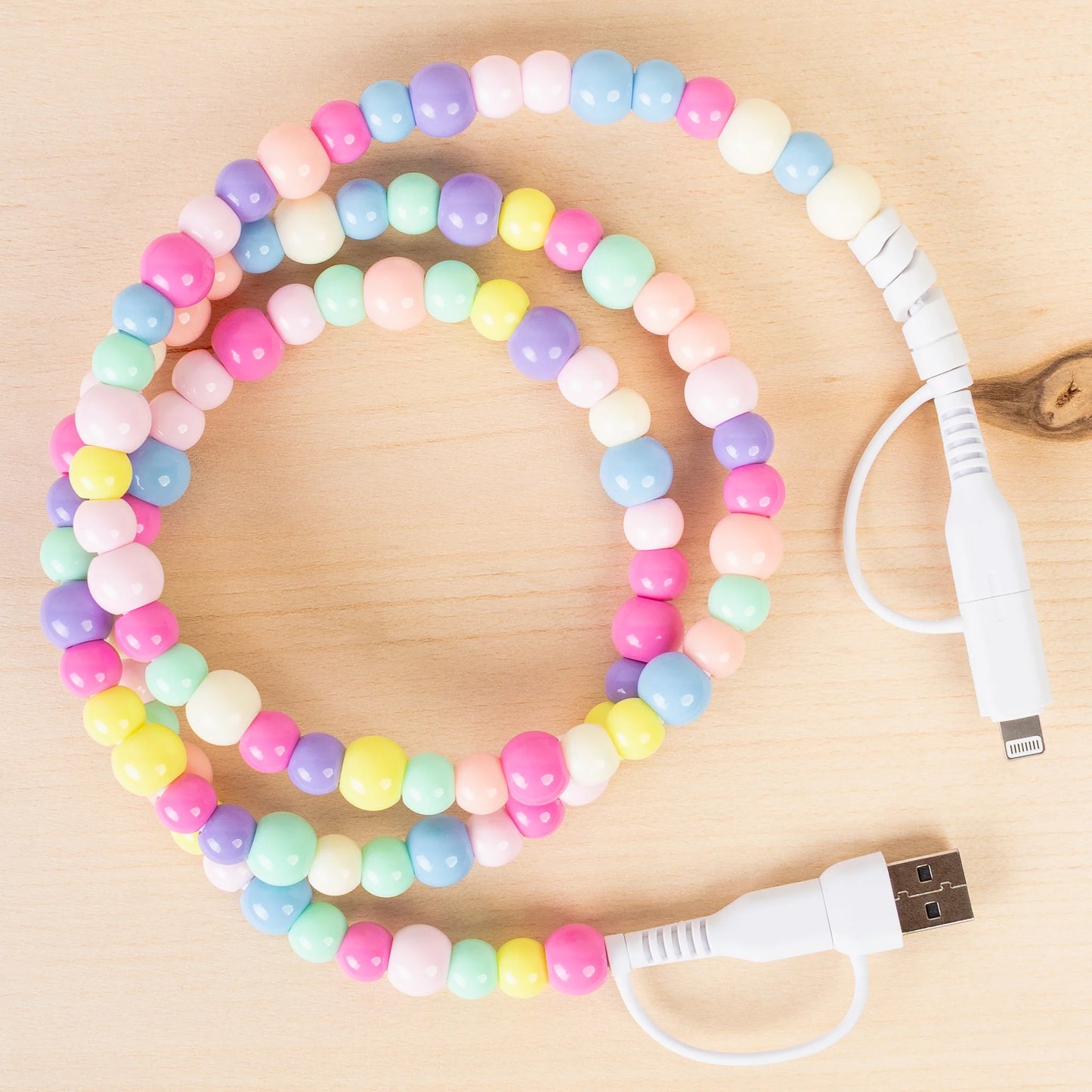 4-in-1 Beaded Charging Cable