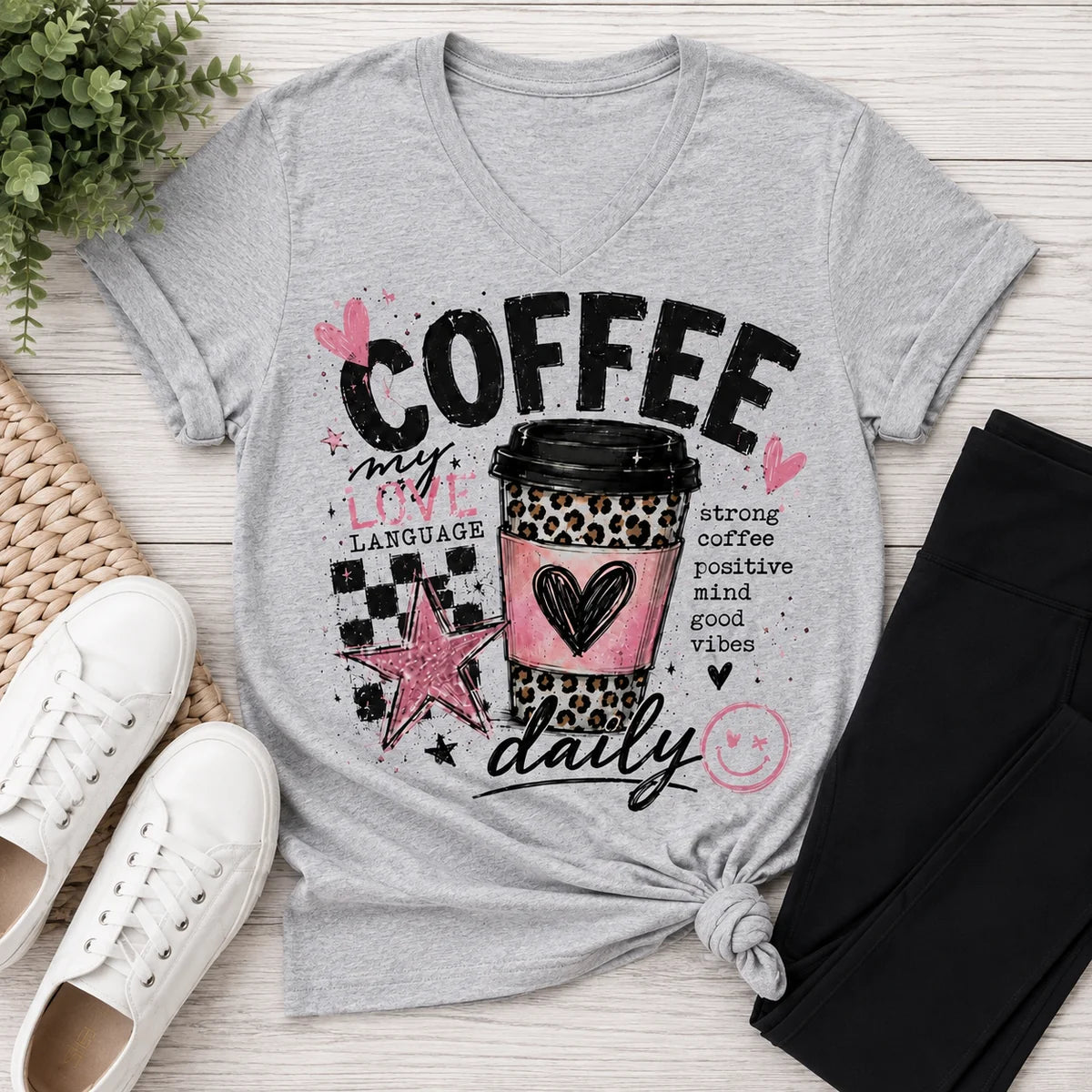 Coffee My Love Language Graphic Tee - PRE ORDER