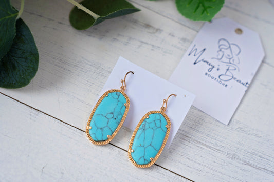 Turquoise Drop Earrings