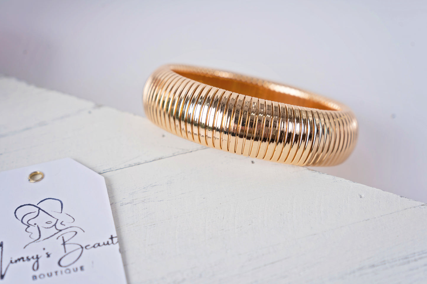 Gold Bangle Bracelet