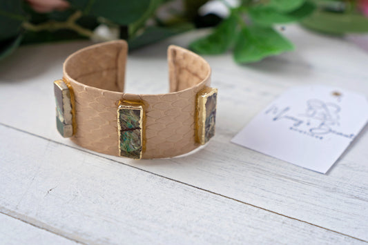 Tan Cuff Bracelet