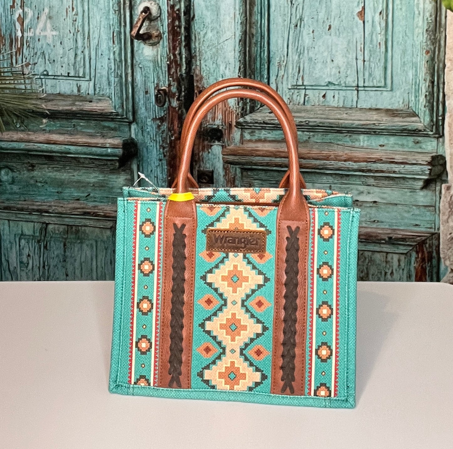 Turquoise Frontier Wrangler Handbag