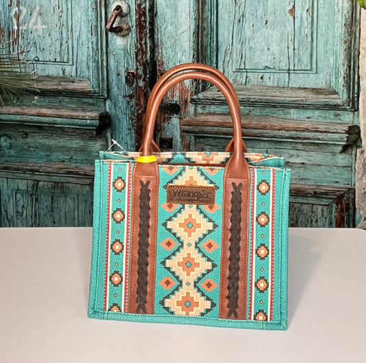 Turquoise Frontier Wrangler Handbag