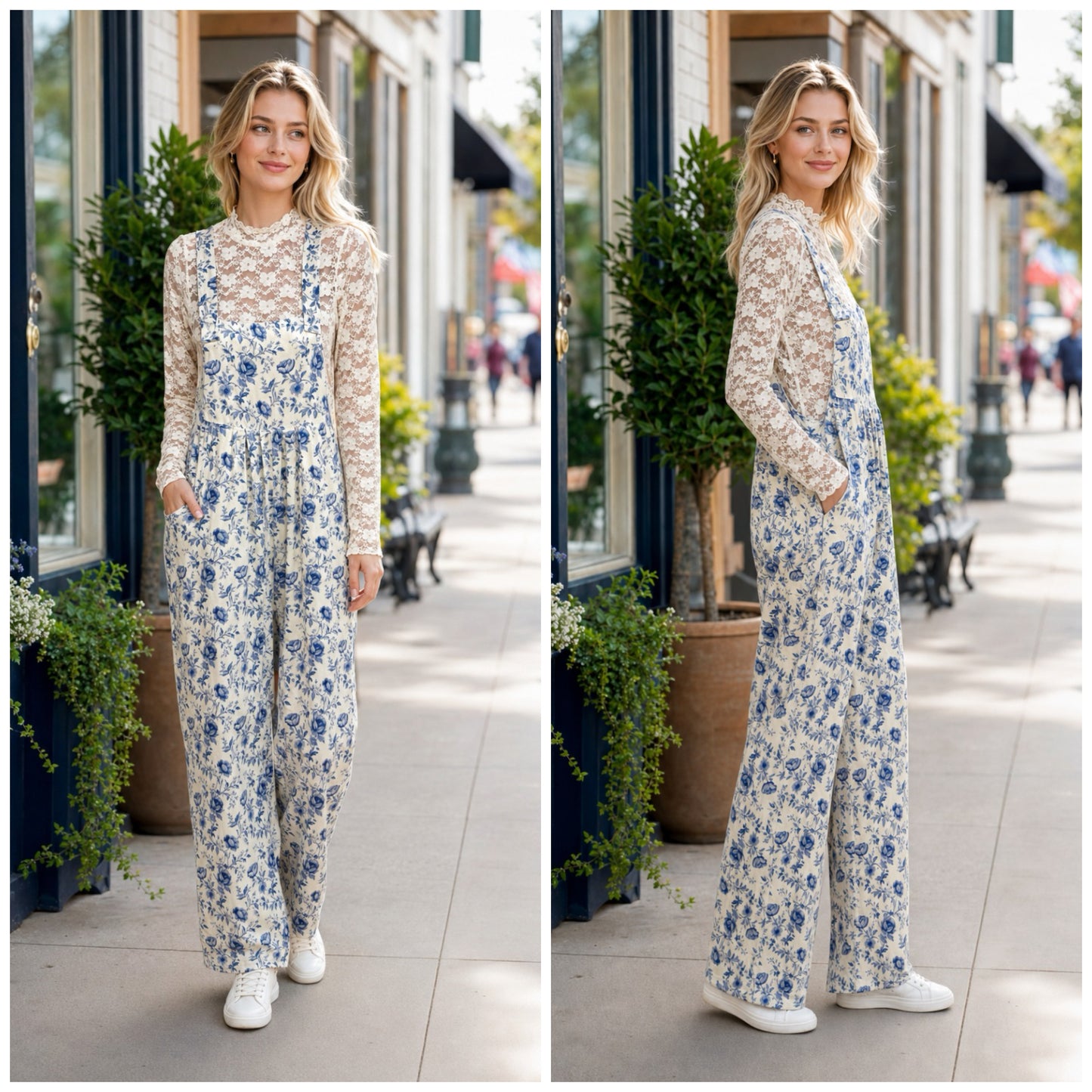 Bluebonnet Breeze Overalls