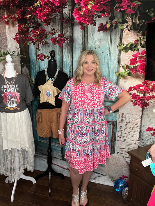 Sunkissed Boho Dress
