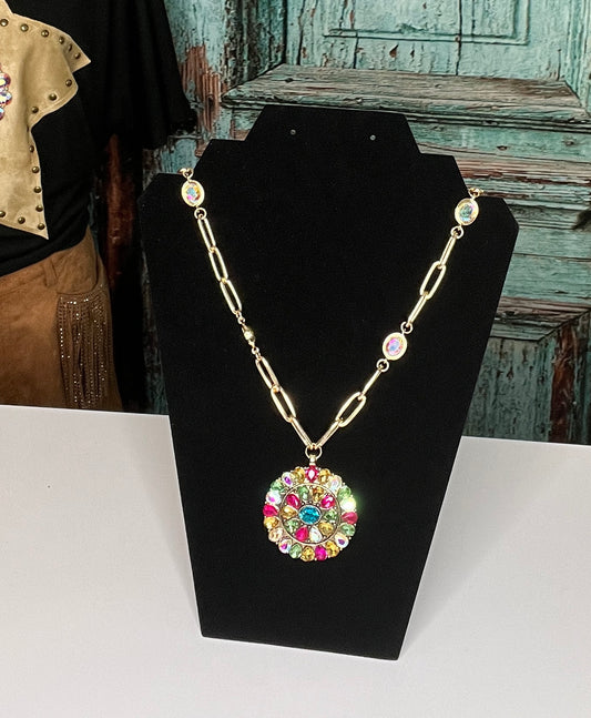 Colorburst Charm Necklace