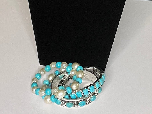 Blossom Stacks Bracelet Set