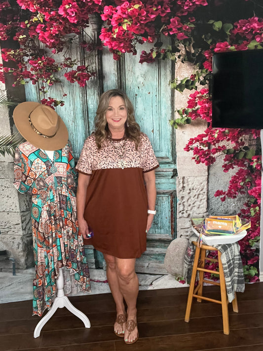 The Rustic Charm Dress
