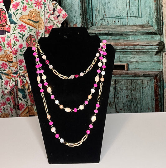 Pink Luxe Necklace