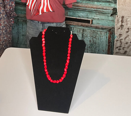 Crimson Charm Necklace
