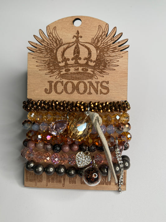 Sunset Charm Stack