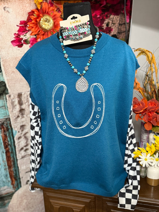Rodeo Charm Knit Top