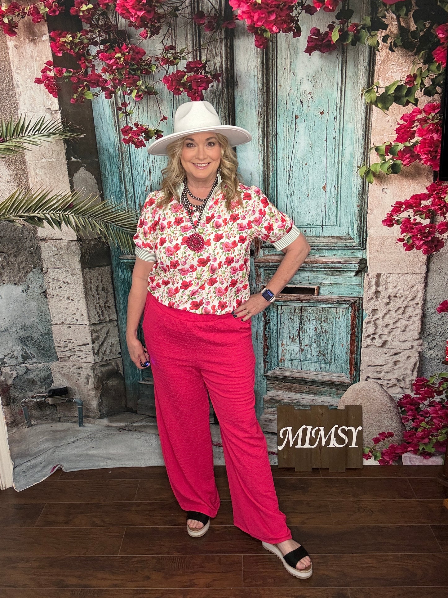 Garden Stripe Delight Top