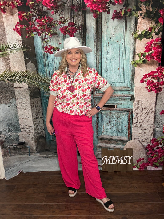 Garden Stripe Delight Top