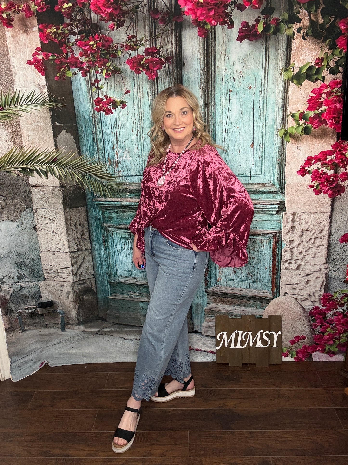 Amethyst Elegance Top