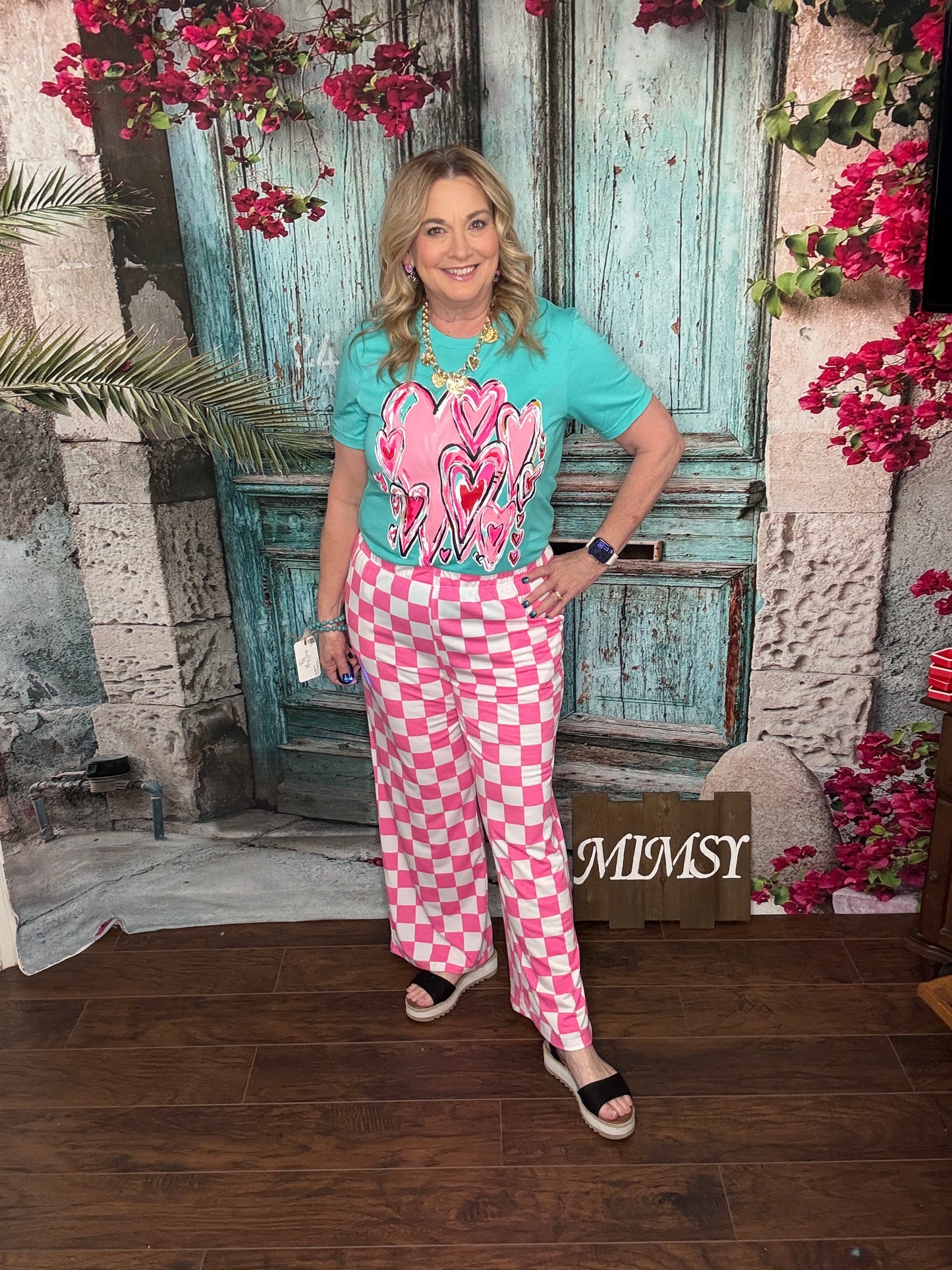 Checkered Bliss Pants