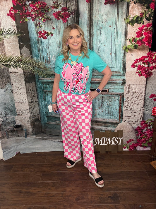 Checkered Bliss Pants