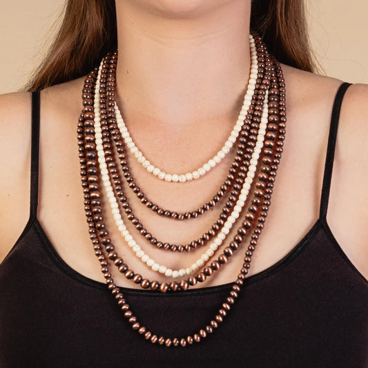 Navajo Perl Multi-Strand Necklace
