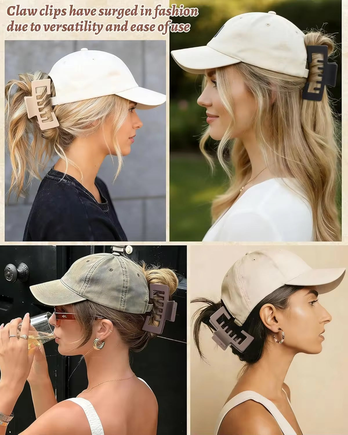 Hat Hair Clip - PRE ORDER
