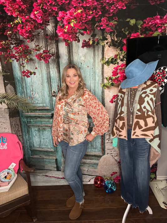Rustic Whimsy Blouse