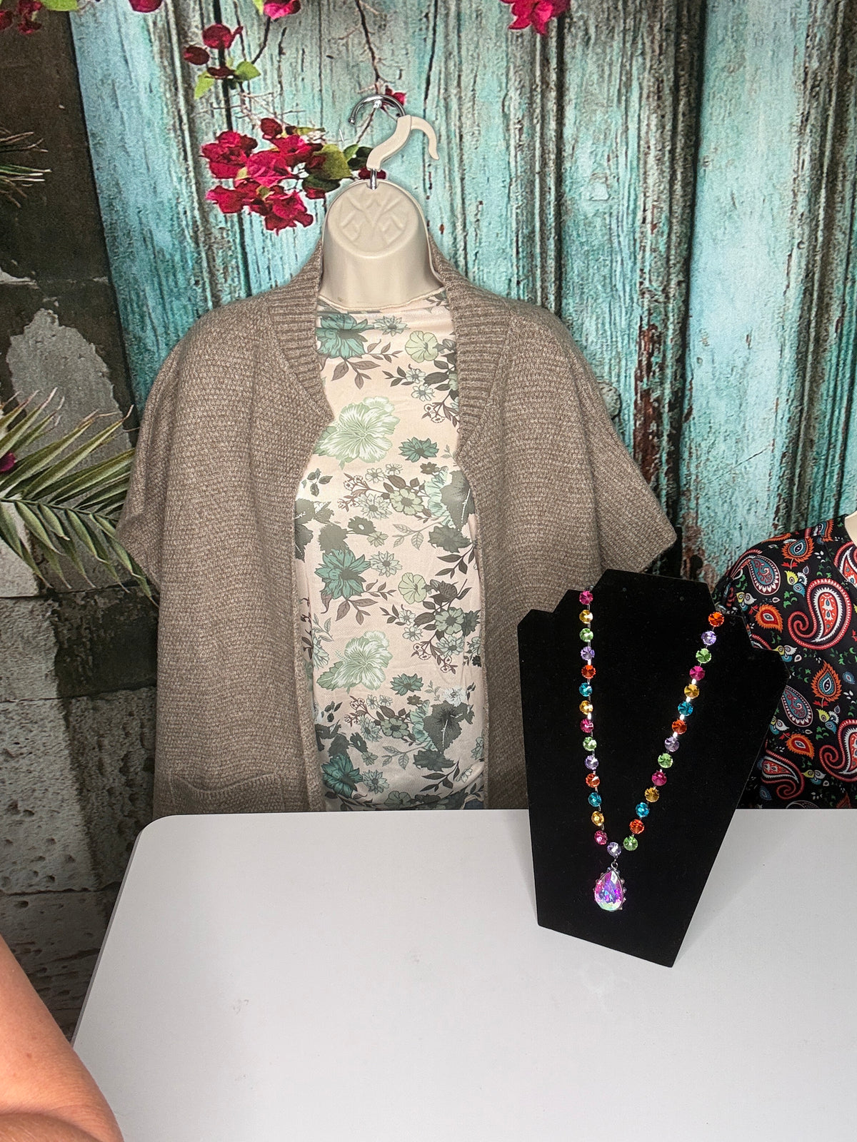 Rainbow Radiance Crystal Necklace