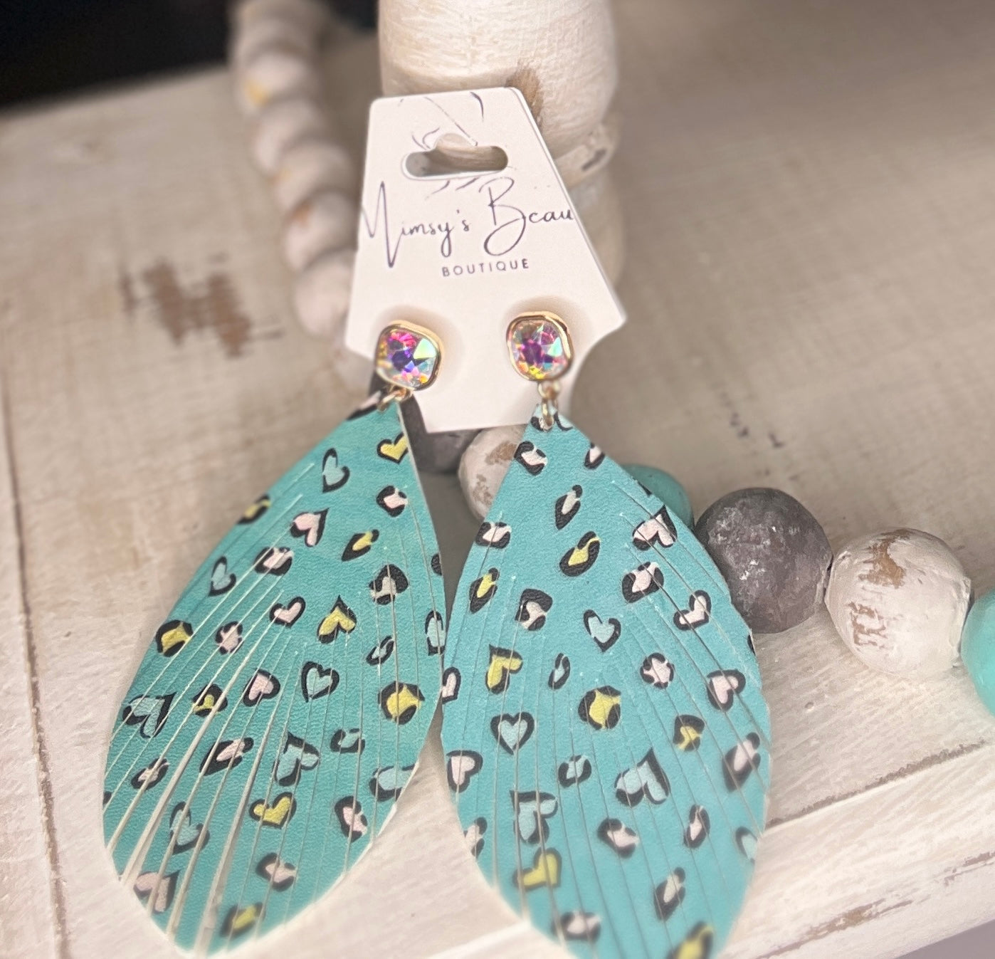 Wild Feather Tassel Earrings