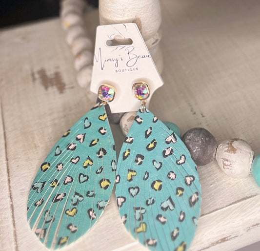 Wild Feather Tassel Earrings