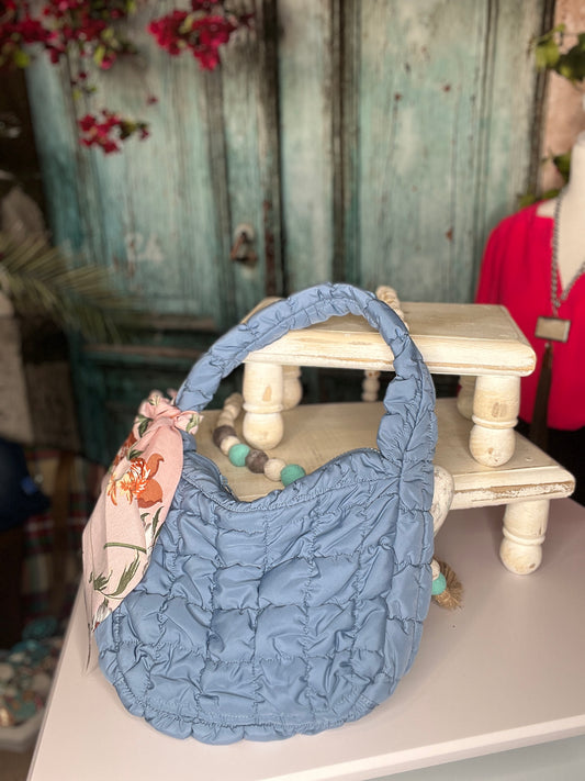 Mini PUff Zip Tote