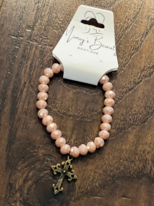 Coastal Cross Bracelet