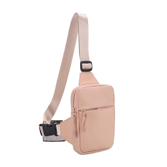 Beige Crossbody Purse