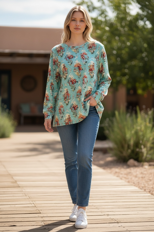 Cowboy Charm Top