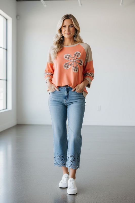 Southern Bloom Top
