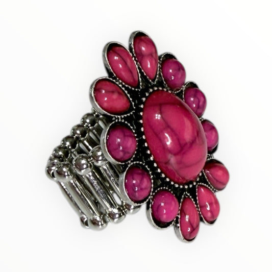 Fuchsia Bloom Ring