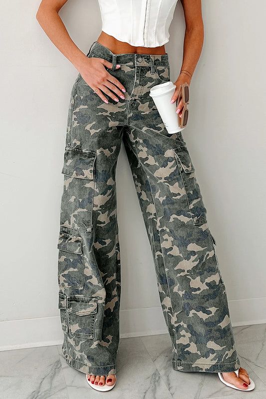 Camo Cargo Pants - PRE ORDER