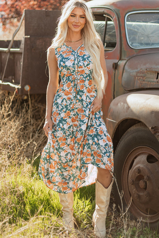 Desert Bloom Maxi Dress - PRE ORDER