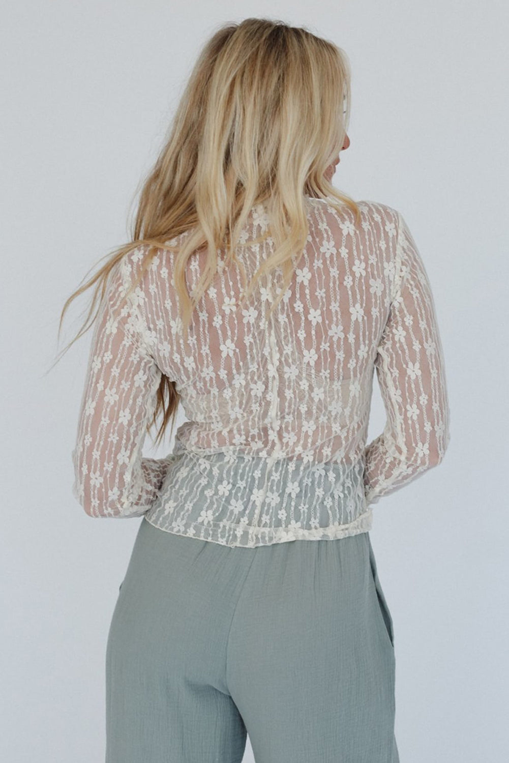 The Lace Whispers Top