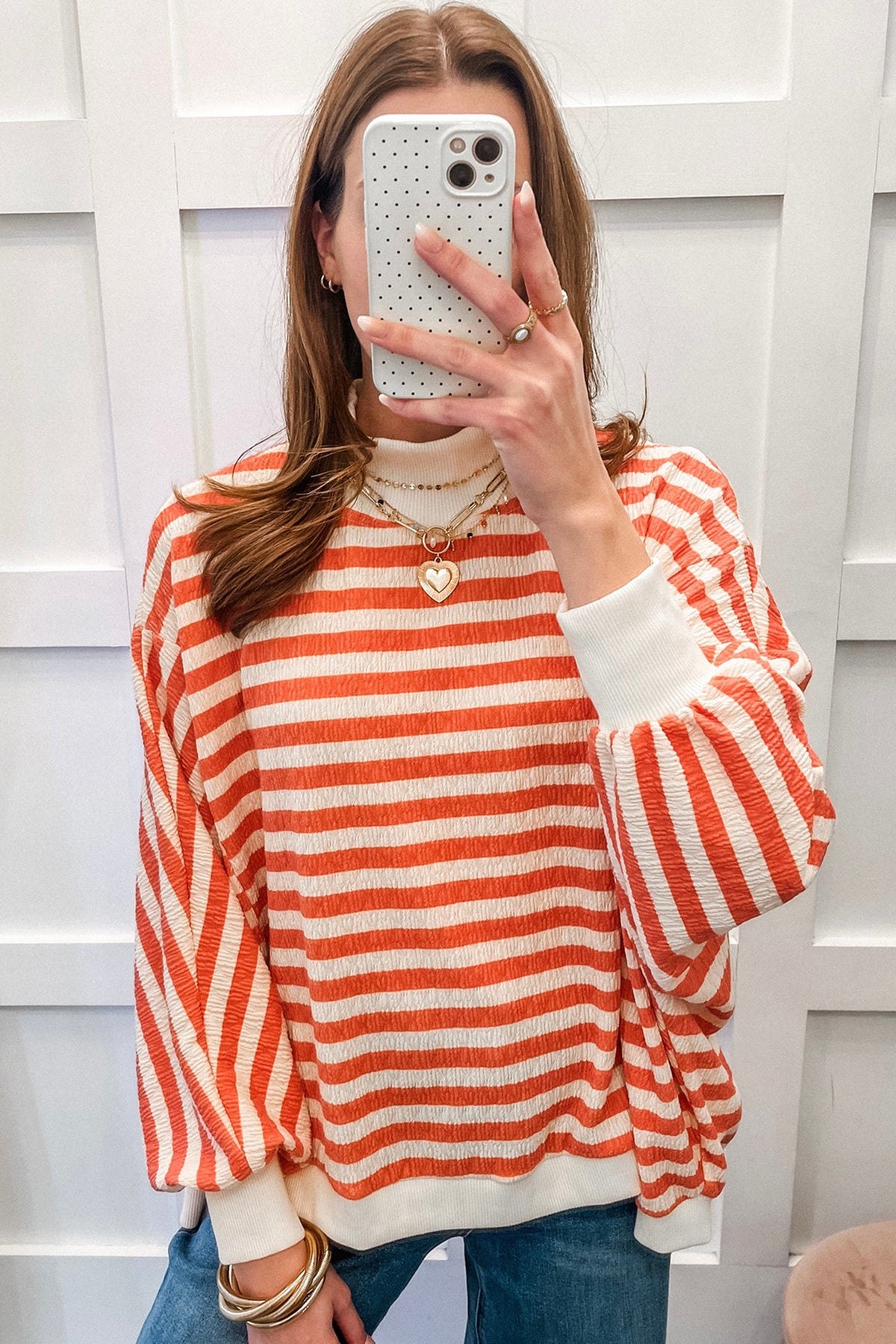 Pumpkin Spice Stripe Top - PRE ORDER