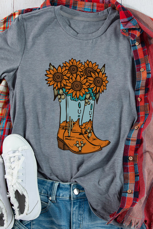 Sunshine & Spurs Tee