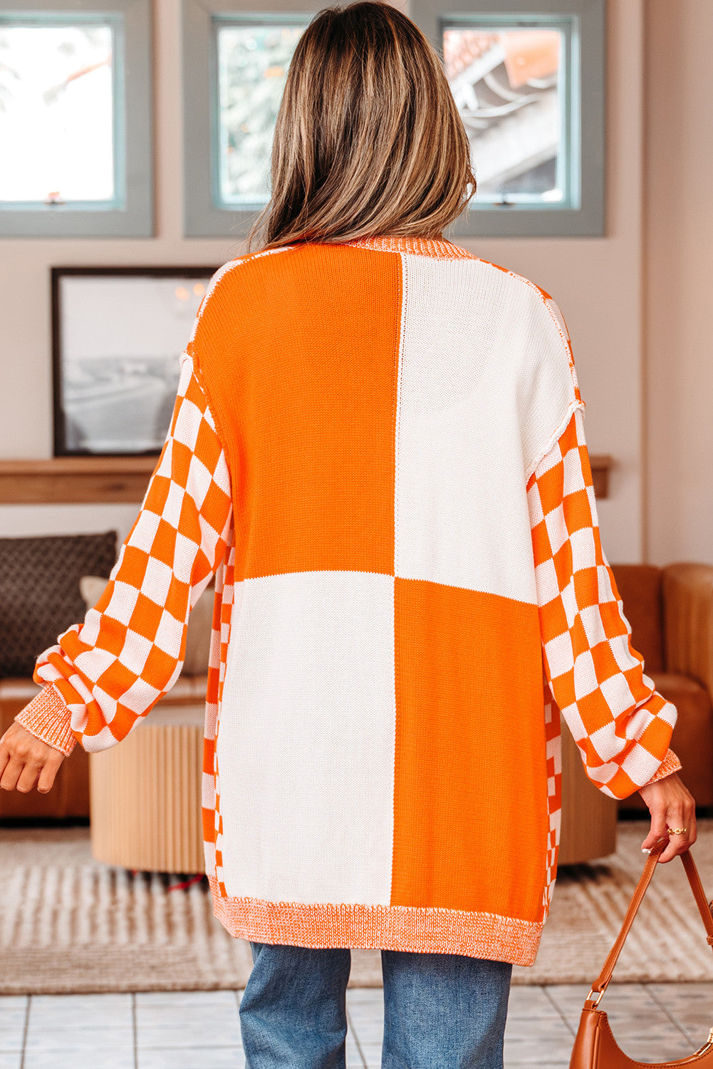 Game Day Check Cardigan - PRE ORDER