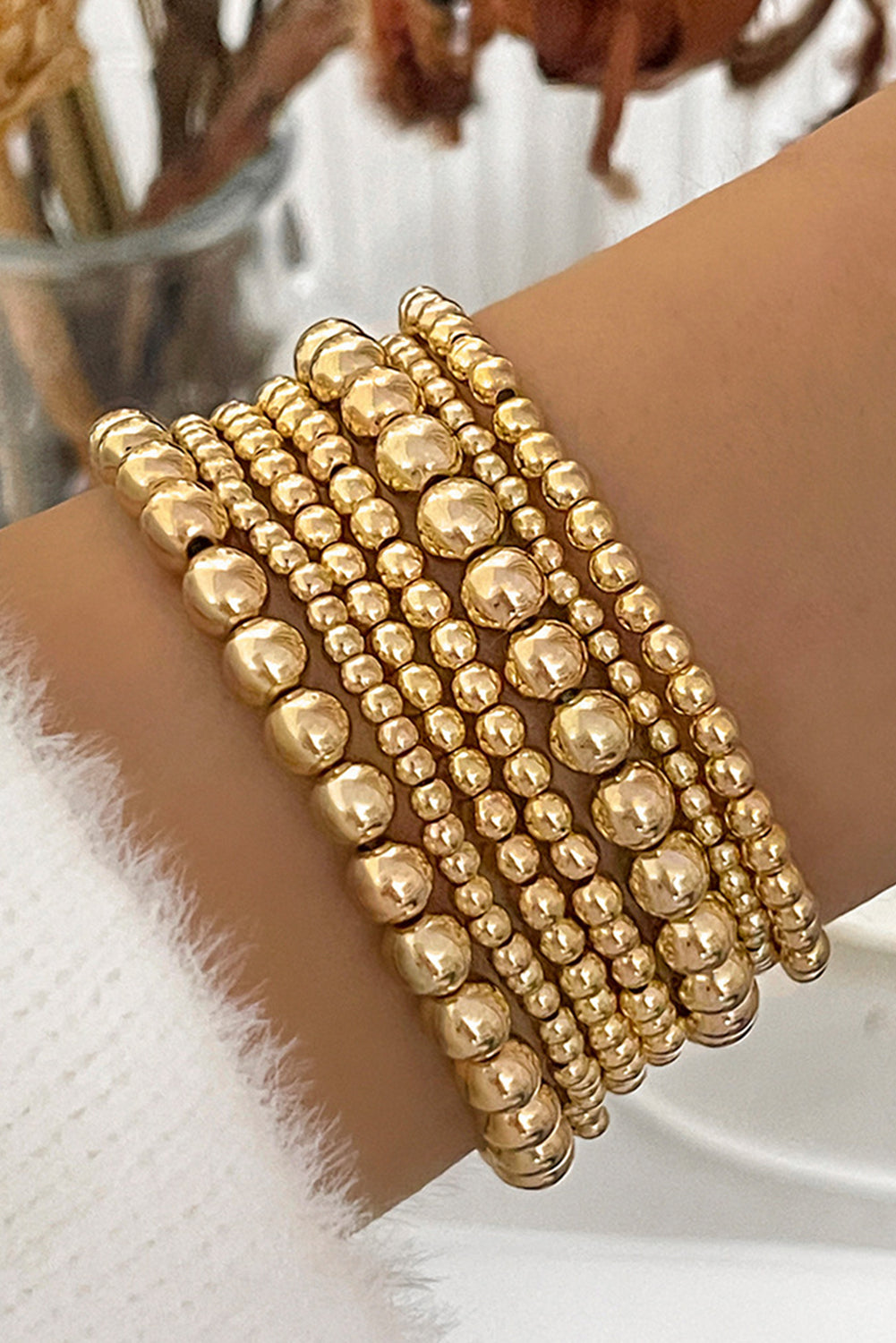 Golden Harmony Bracelet Set