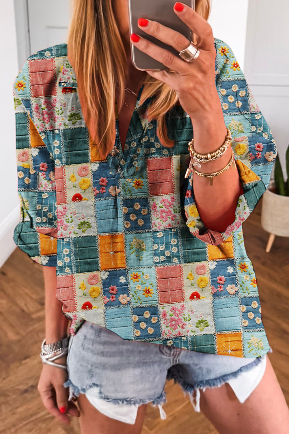 Wildflower Mosaic Top - PRE ORDER