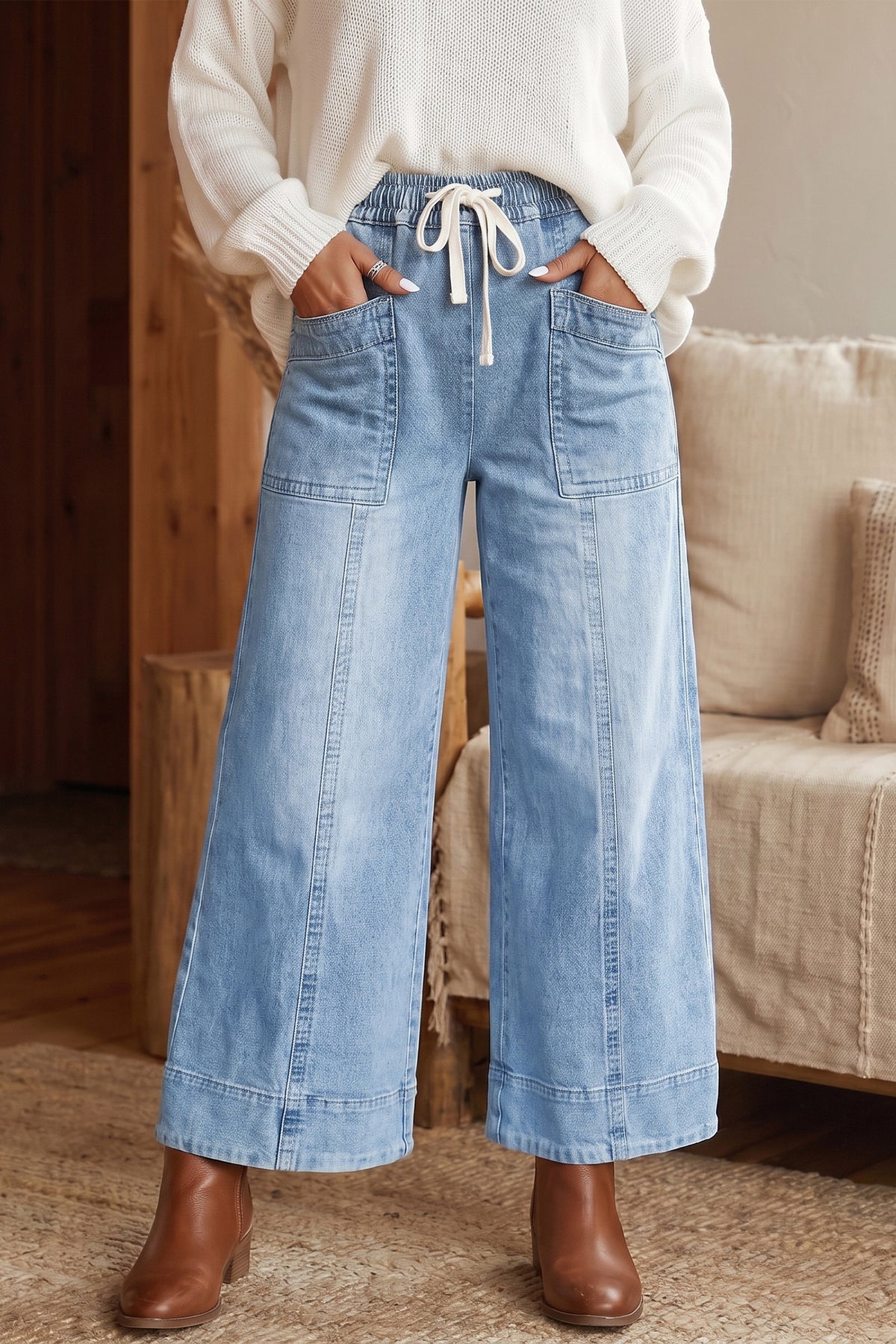 Easy Day Cropped Jeans - PRE ORDER