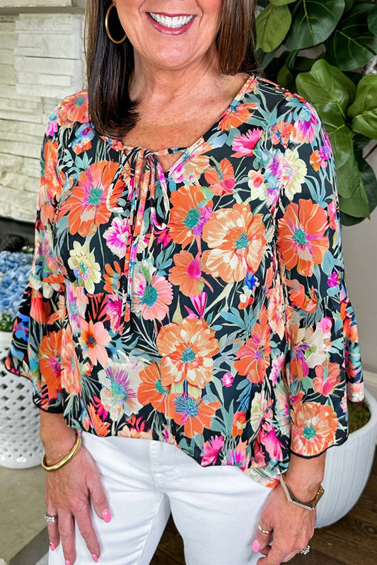 Harvest Blooms Blouse - PRE ORDER