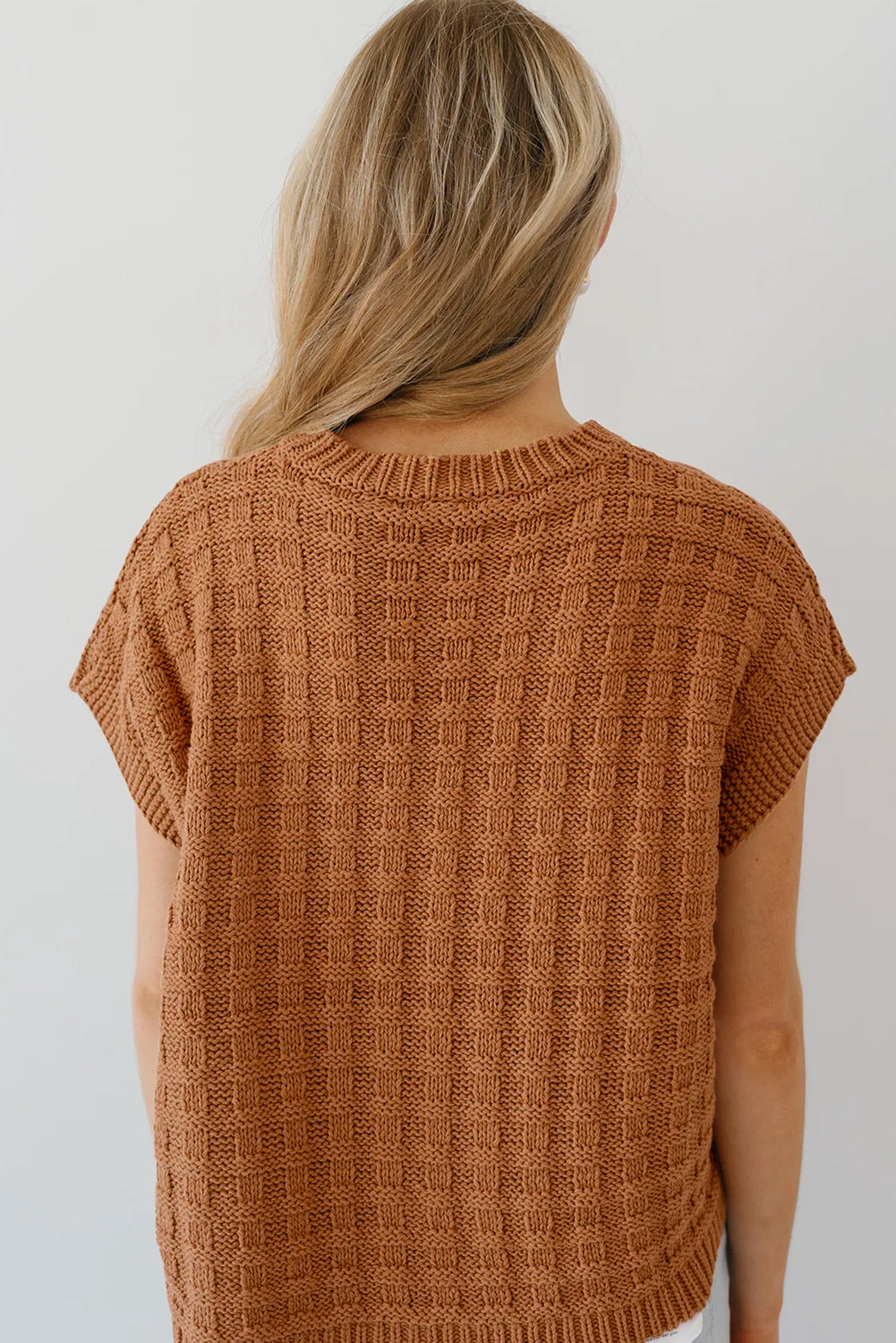 Chestnut Charm Sweater Vest