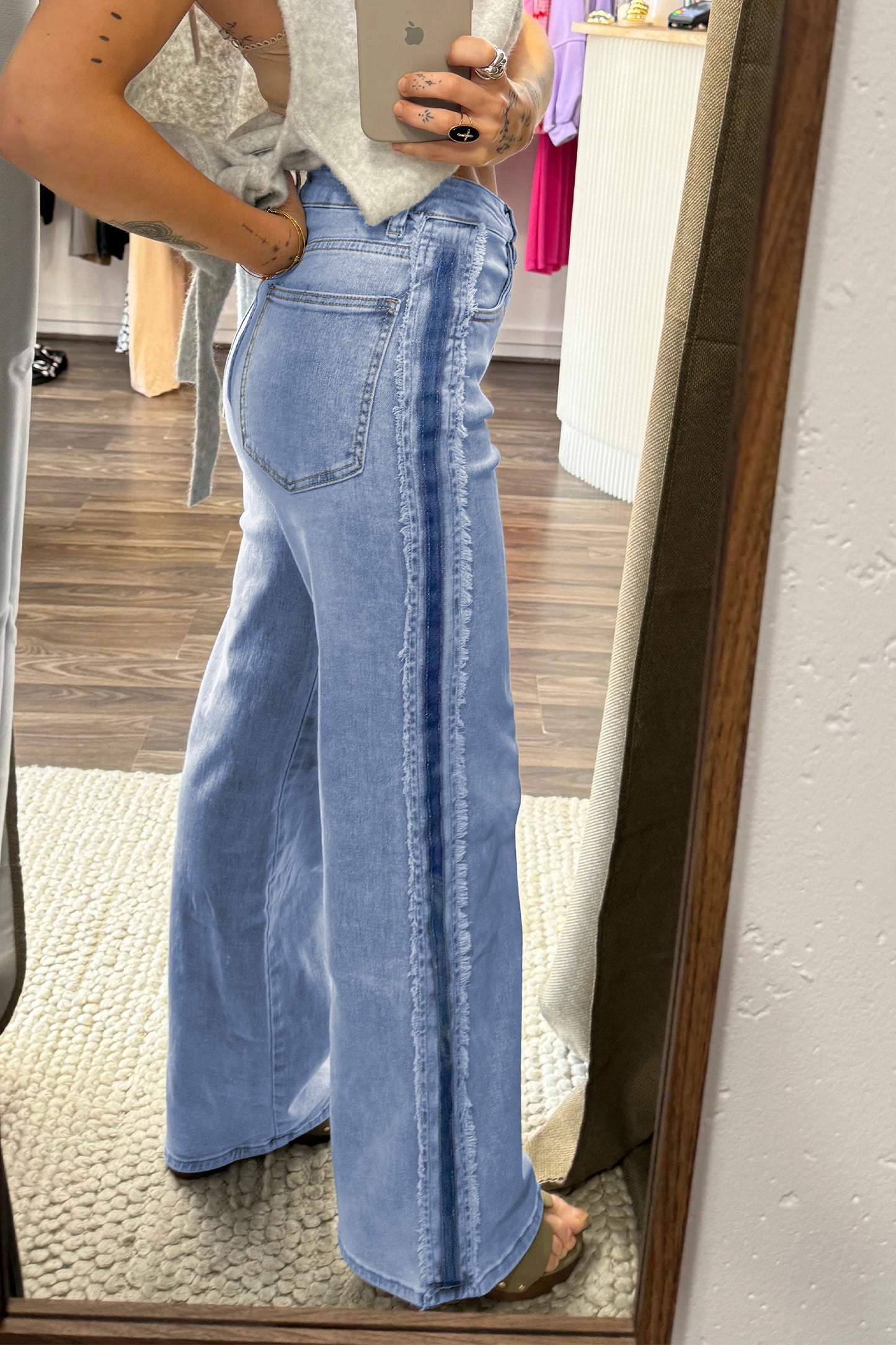 Country Roads Stripe Jeans - PRE ORDER