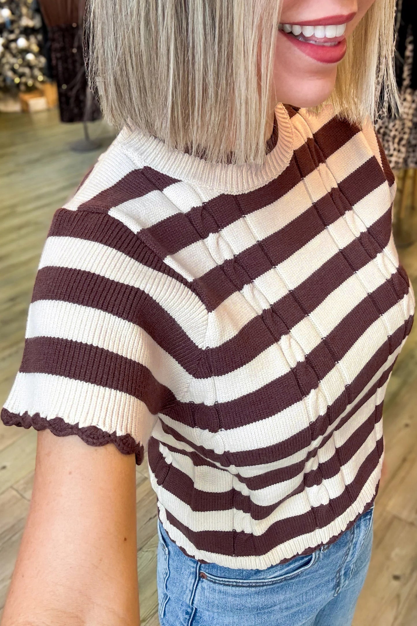 Autumn Stripe Top - PRE ORDER