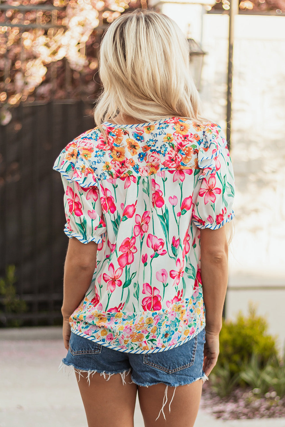 Garden Stripe Top