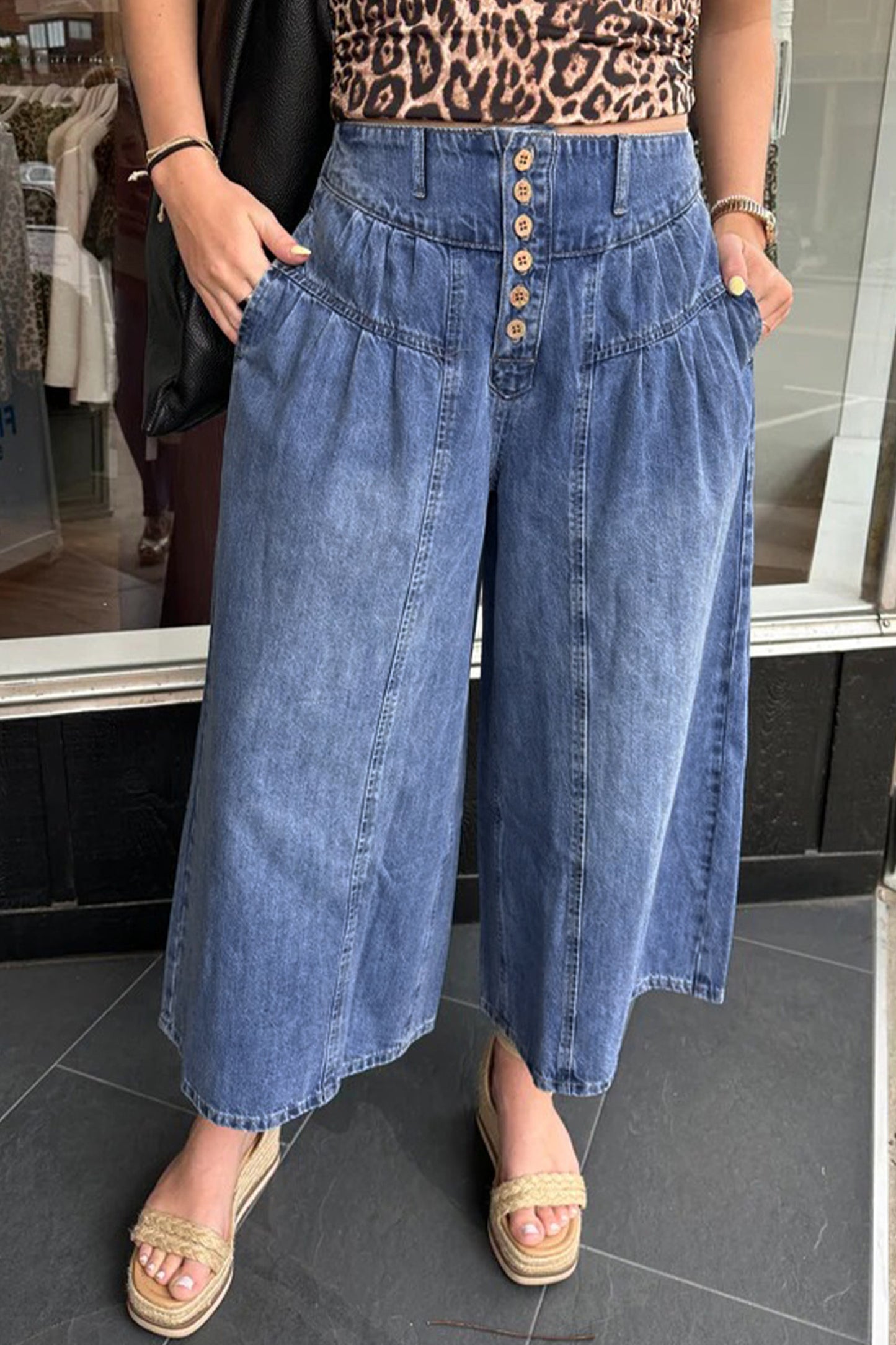 Bluebonnet Breeze Crop Jeans - PRE ORDER