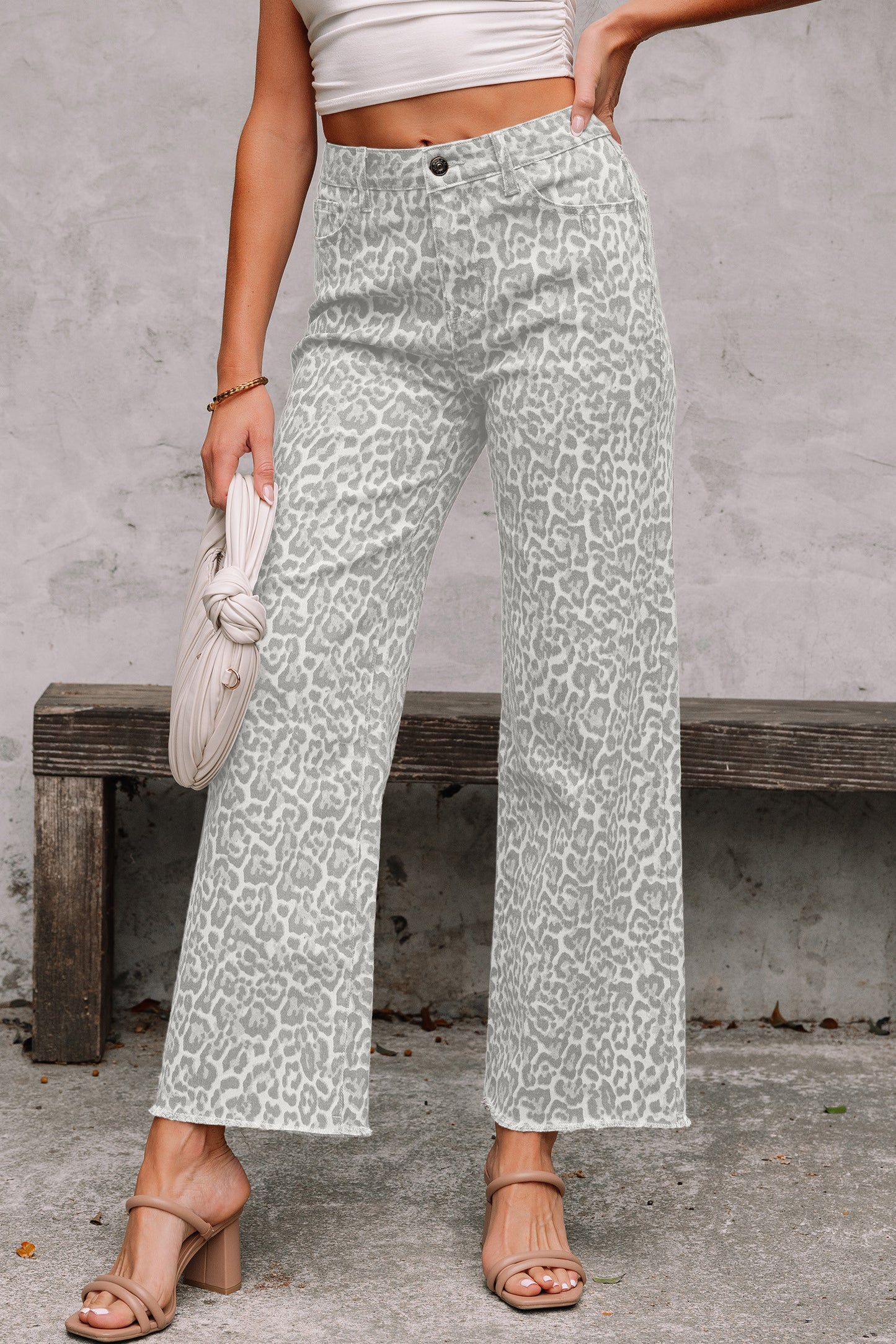 Wild Heart Cheetah Jeans - PRE ORDER