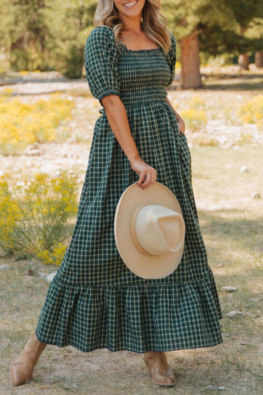 Plaid Charm Dress - PRE ORDER